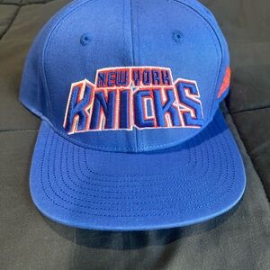 Blue New York Knicks Snapback Cap